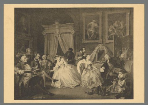 William Hogarth. "The Countess's Dressing Room". The Tate Gallery, London
