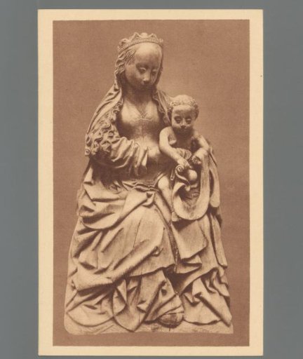 Lower Rhenish School, circa 1510. Madonna with Child