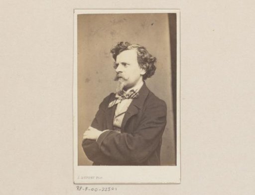 Portrait of the painter Charles Venneman