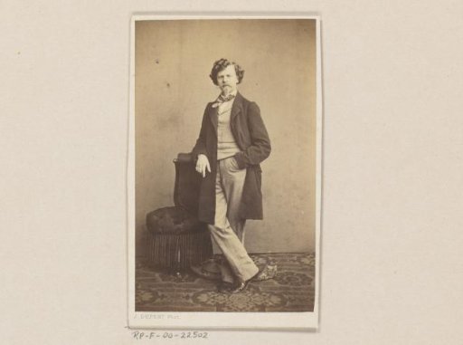 Portrait of the painter Charles Venneman