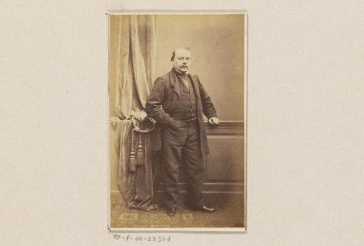 Portrait of the artist Petrus Gerardus Vertin
