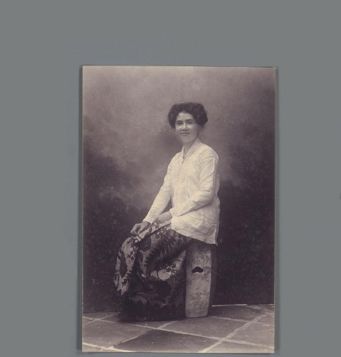 Portrait of an unknown young woman