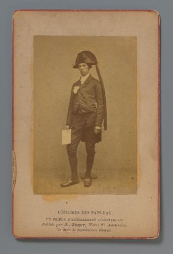 Portrait of an unknown Amsterdam undertaker