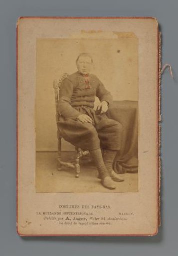 Portrait of an unknown man from Marken