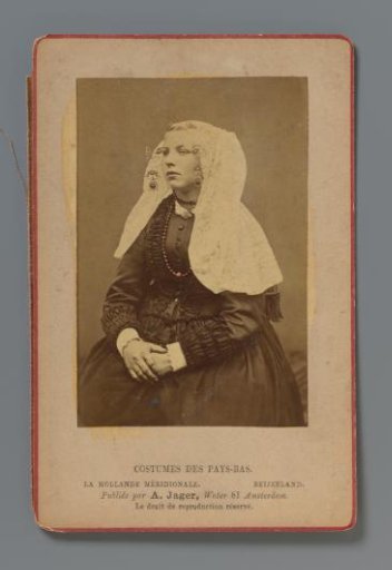Portrait of an unknown woman from Oud-Beijerland