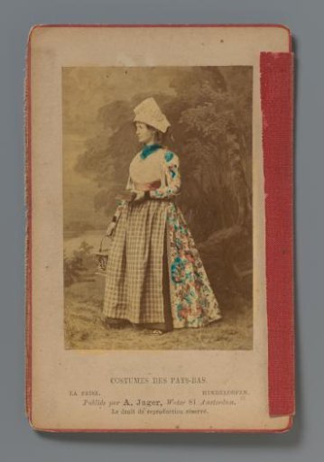 Portrait of an unknown woman from Hindeloopen