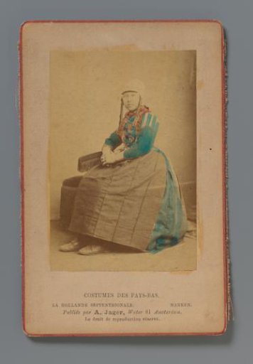 Portrait of an unknown woman from Marken