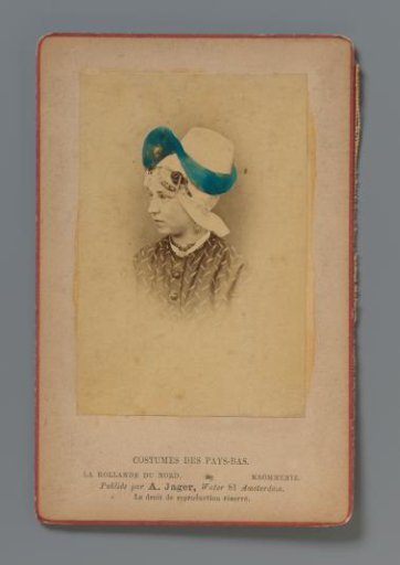 Portrait of an unknown woman from Krommenie
