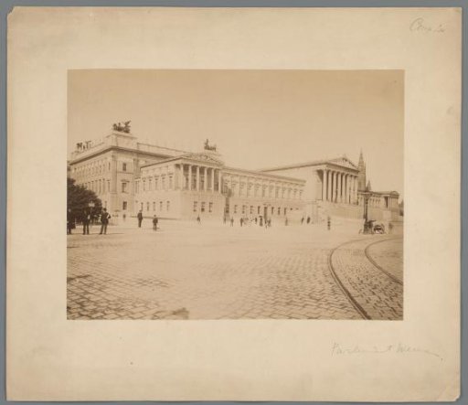View of the Austrian Parliament, Vienna