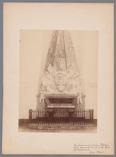 Tomb monument of Philips van Almonde in the Great or Saint Catherine's Church in Brielle