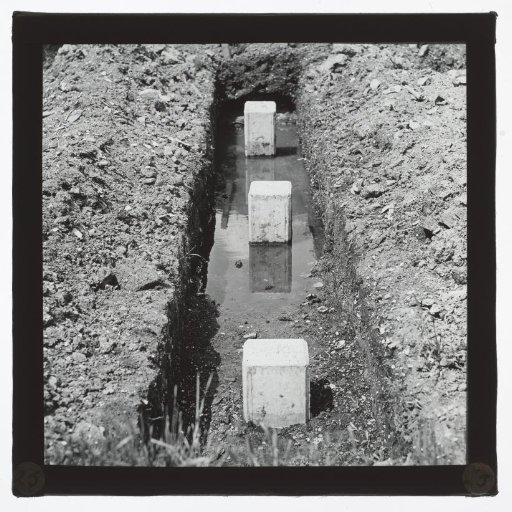 Piles in the ground, South Holland