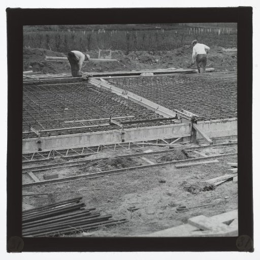 Men on a construction site, South Holland
