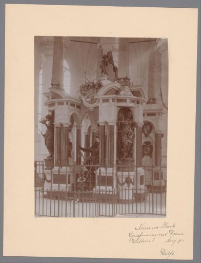 Tomb monument of William I Frederick in the New Church, Delft