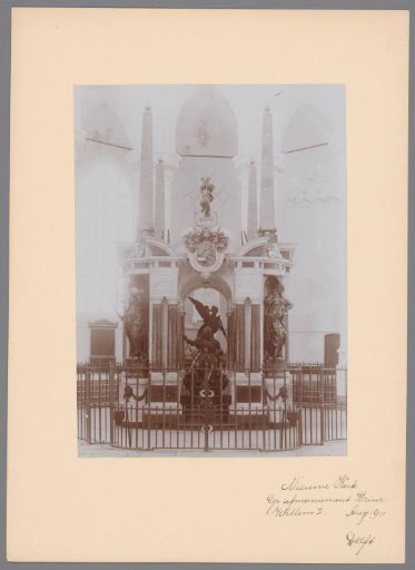 Tomb monument of William I Frederick (King of the Netherlands) in the New Church, Delft