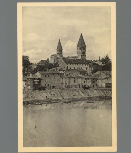 Tournus. The Abbey