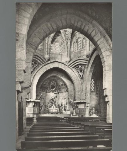 Panjon (Pontevedra). Interior of the Votive Temple of the Sea / Intérieur du Temple Votif de la Mer / Inside of the Temple Votive of the Sea