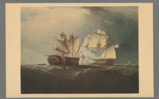 Engagement between the "United States" and the "Macedonian", 1812