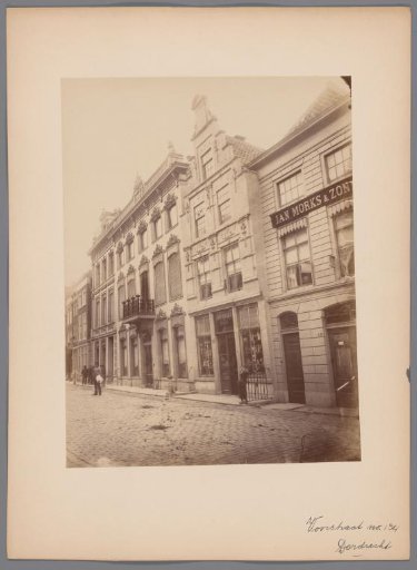 Building on the Voorstraat 134 in Dordrecht