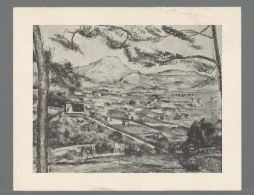 Mt. St. Victoire by Cézanne