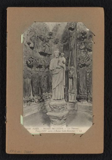 Album with views of the Musée de Cluny and the Panthéon in Paris