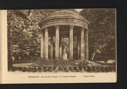 Versailles. Petit Trianon Park. Temple of Love
