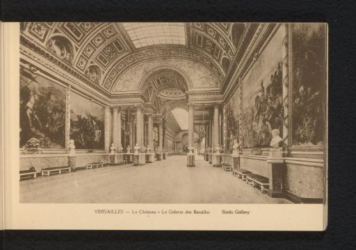 Versailles. The Castle. The Gallery of Battles