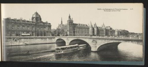 Paris. The Conciergerie and the Court of Trade