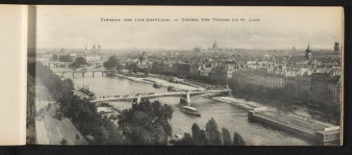 Panorama towards Île Saint-Louis
