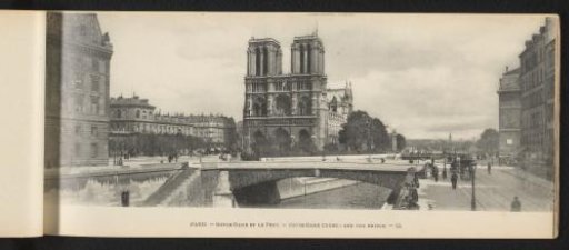 Paris. Notre-Dame and the Bridge
