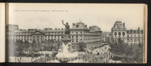 Paris. The Statue and Place de la République
