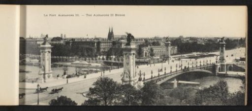 The Alexandre III Bridge