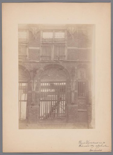 Facade of Wijnstraat 70, Dordrecht