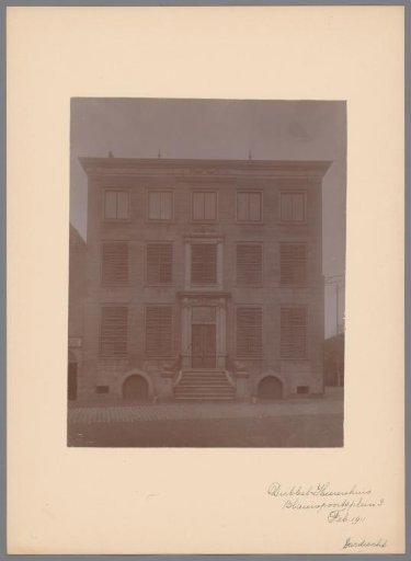 Facade of Blauwpoortsplein 3, Dordrecht