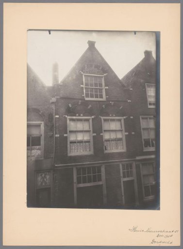 Facade of Nieuwstraat 51, Dordrecht