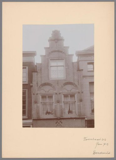 Facade of Voorstraat 312, Dordrecht