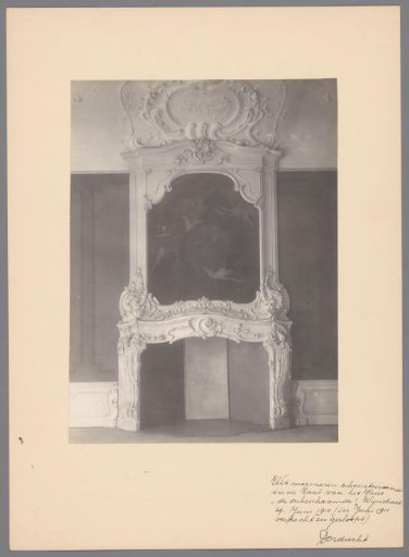 Marble mantelpiece