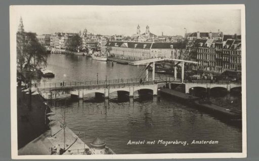 Amstel with the Magerebrug, Amsterdam