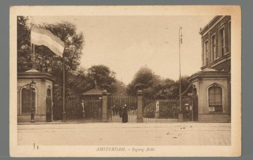 AMSTERDAM. - Entrance to Artis