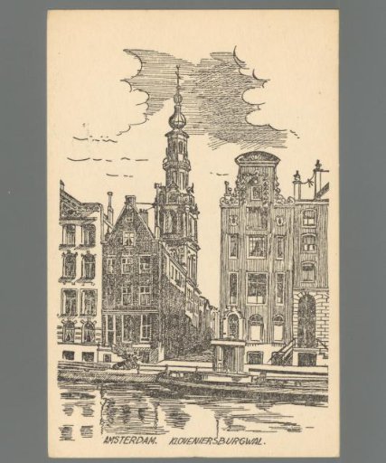 Amsterdam. Kloveniersburgwal.