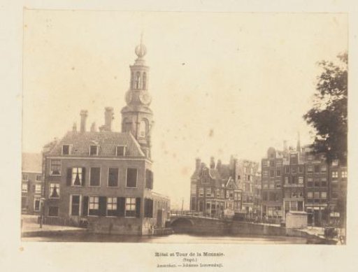 Singel and Munttoren in Amsterdam