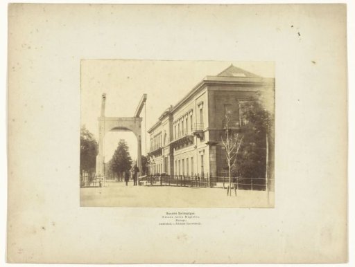 Artis and View in the Plantage Middenlaan with Bridge, Amsterdam