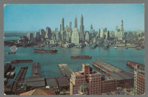 View of Lower Manhattan, New York City