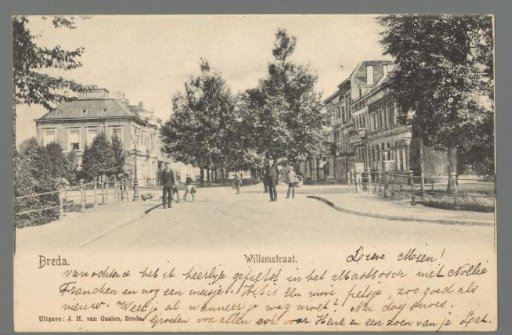 Breda. Willemstraat.