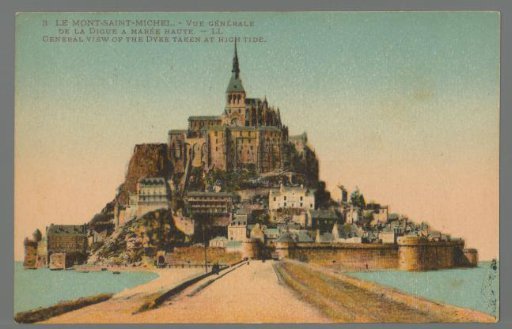 Le Mont-Saint-Michel. (...)