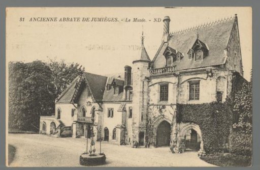 Ancient Abbey of Jumièges - The Museum. - ND