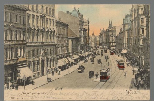 Mariahilferstrasse. Vienna.