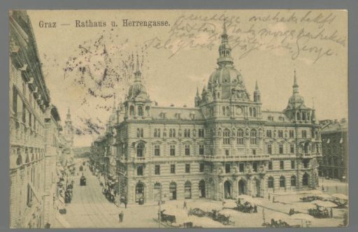 Graz - Town Hall and Herrengasse