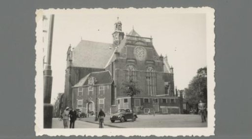 View of the Zuiderkerk in Amsterdam