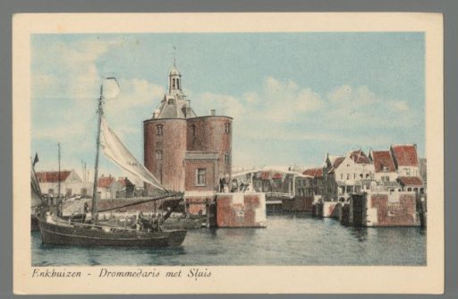 Enkhuizen - Drommedaris with Lock
