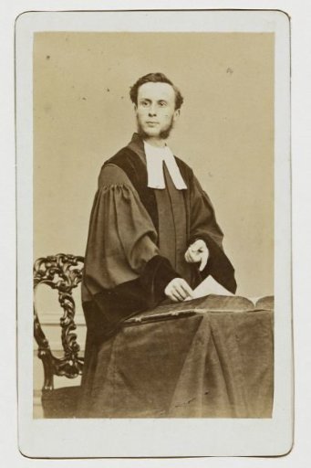 Portrait of the Dutch Reformed minister Auguste Chrétien Joseph van Maasdijk (1842-1916)